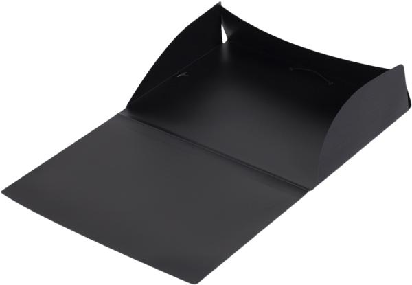 OXFORD Gummibandmappe Urban 24x32cm 400104347 schwarz, 150 Blatt