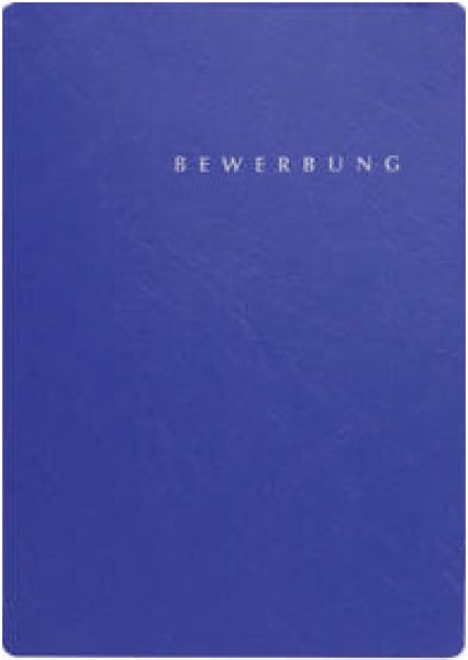 PAGNA Bewerbungsmappe Select 22002-02 blau, 3-teilig