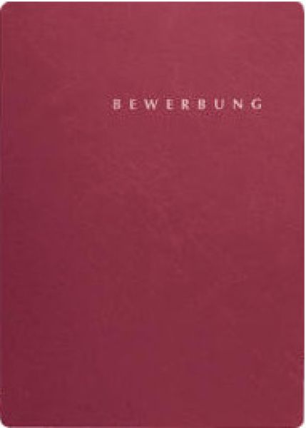 PAGNA Bewerbungsmappe Select 22016-01 rot 3 Stück