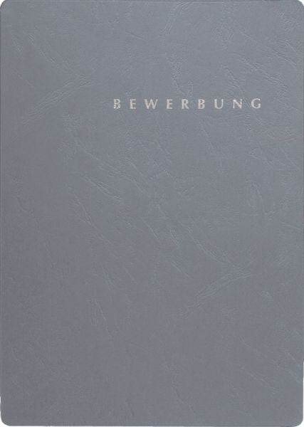 PAGNA Bewerbungsmappe Select A4 22016-06 grau 3 Stück