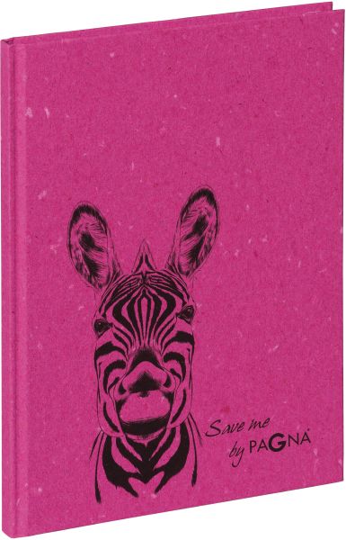 PAGNA Notizbuch Save me A5 26050-34 Zebra