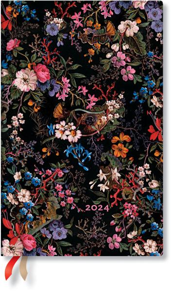 PAPERBLANKS Agenda Floralia 2024 DH0918-4 Maxi, de, VER, 12M