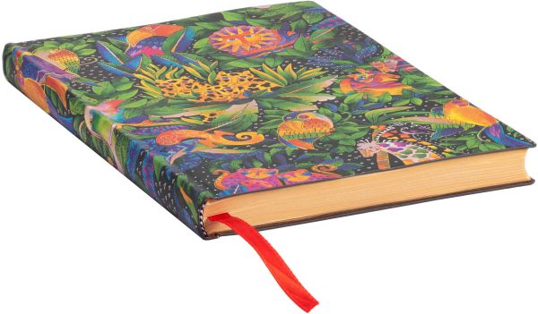 PAPERBLANKS Notizbuch Flexis Jungle FB7266-9 Midi,liniert,176 Seiten