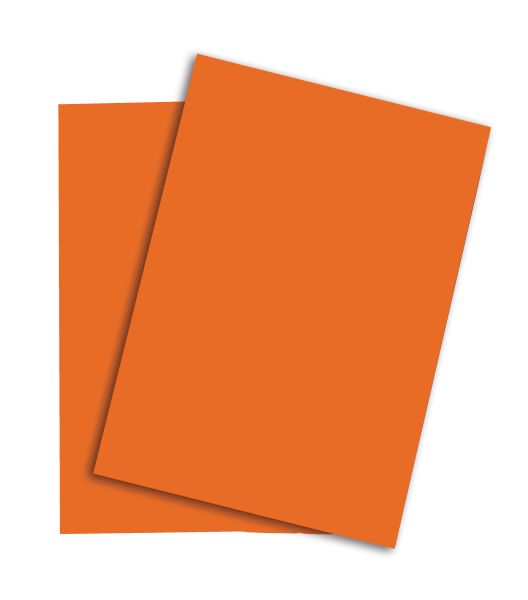 PAPYRUS Rainbow Papier FSC A3 88042459 intensivorange, 120g 250 Blatt