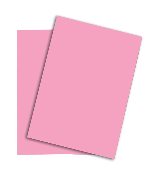 PAPYRUS Rainbow Papier FSC A4 88042542 80g, rosa 500 Blatt