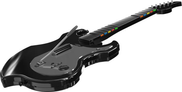 PDP Riffmaster Guitar controller 052-024-BK Wireless, PS5, Black