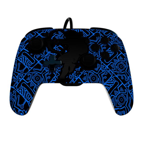 Pdp rematch wired controller 500-134-sksg nsw,shoot,glow in the dark - Pdp-500-134-sksg-0708056070861-06.jpg
