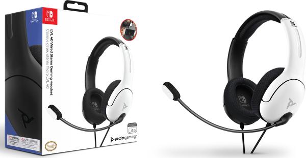 Pdp lvl40 wired headset 500-162-bw-eu black/white for nsw - Pdp-500-162-bw-eu-0708056068721-08.jpg