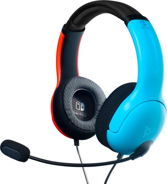 PDP LVL40 Wired Headset-Blue/Red 500-162-EU-BLRD for Nintendo Switch