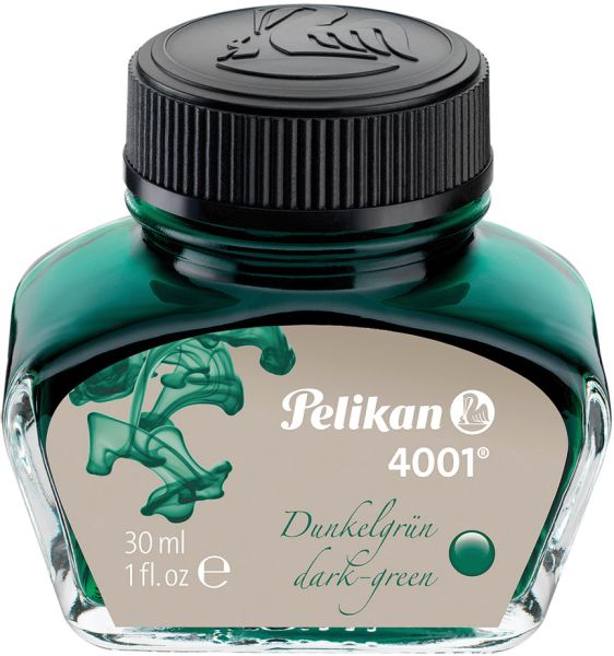 PELIKAN Tintenglas 4001 30ml 300056 grün