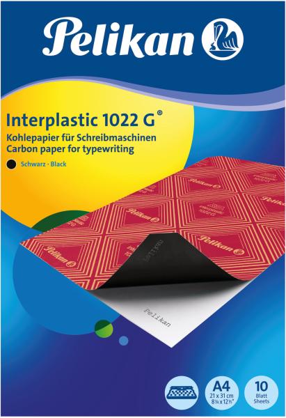 PELIKAN Kohlepapiere 1022G A4 401026 interplastic 10 Blatt