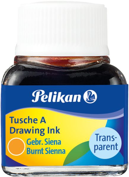 PELIKAN Tusche A 1 10ml 523/14 siena