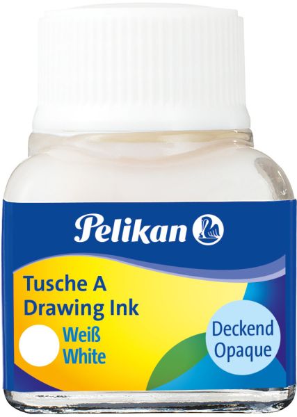 PELIKAN Tusche 10ml 523/18 weiss