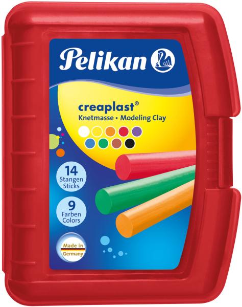 PELIKAN Kinderknete Creaplast rot 622670 300g 14 Farben