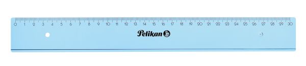 PELIKAN Lineal 30cm 700498 transaparent blau