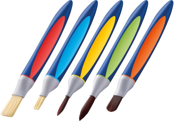 PELIKAN Pinselset Griffix 700733 5-teilig 5 Farben