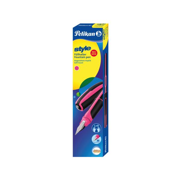 PELIKAN style Füllhalter M 807340 neon pink