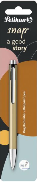 PELIKAN Kugelschreiber Snap Metallic M 817653 Gold