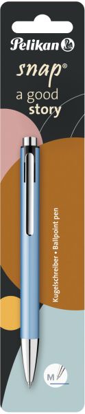 PELIKAN Kugelschreiber Snap Metallic M 817684 Frostblau