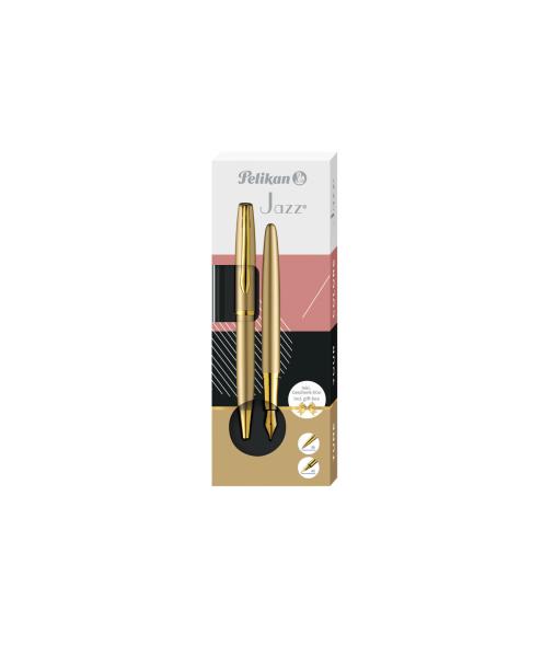 PELIKAN Füllhalter&Kugelschreiber 821889 Jazz Noble Elegance Gold