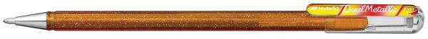 PENTEL Roller Hybrid Metal 1mm K110-DMXX gold/rot/gold