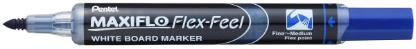 PENTEL Whiteboard Marker Maxiflo MWL5SBF-4 FlexFeel, 4 Stück