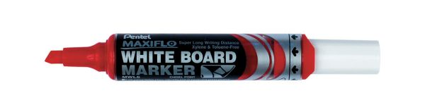 PENTEL Whiteb. Marker MAXIFLO 2/6mm MWL6-BO rot