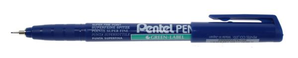 PENTEL Super Fine Green Label 0,4mm NMF50-CO blau