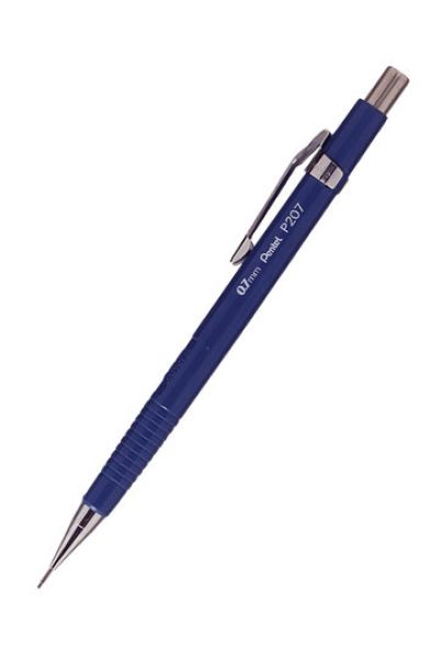 PENTEL Druckbleistift Sharp 0.7mm P207-C blau mit Radiergummi