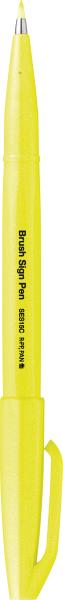 PENTEL Brush Sign Pen SES15C-FGX Fluo gelb