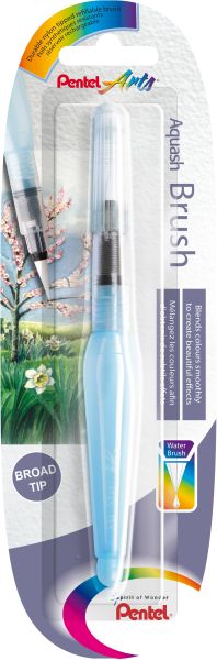 PENTEL Aquash Wasserpinsel B XFRH/1-B blau