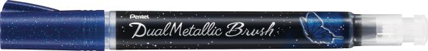 PENTEL Brushpen Dual Metallic XGFH-DC blau