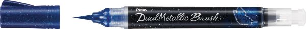 PENTEL Brushpen Dual Metallic XGFH-DC blau