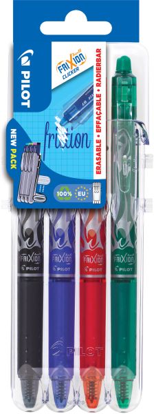 PILOT FriXion Clicker 0.35mm 150.040.86 assortiert 4 Stück