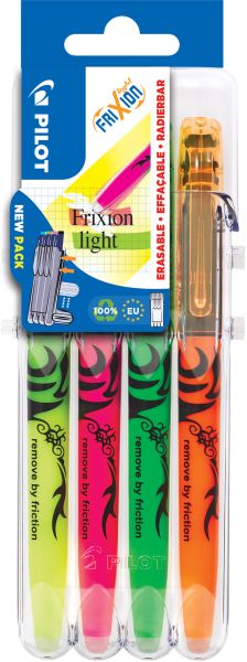 PILOT FriXion Light 3.3-4mm 170.001.98 standard - assortiert 4 Stück