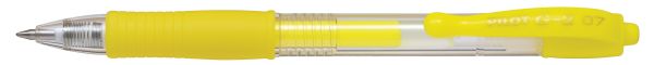 PILOT Gelroller G-2 Neon 0.7mm BL-G2-7-NY gelb