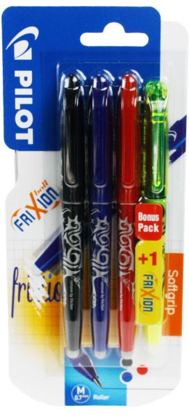 PILOT FriXion Ball + Light BLFR7BRL+ 4 Stück