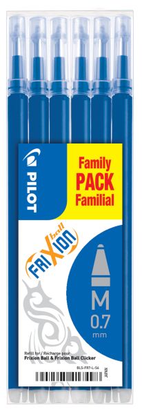 PILOT Refill FriXion Refill BLS-FR7-L-S6 blau 6 Stück