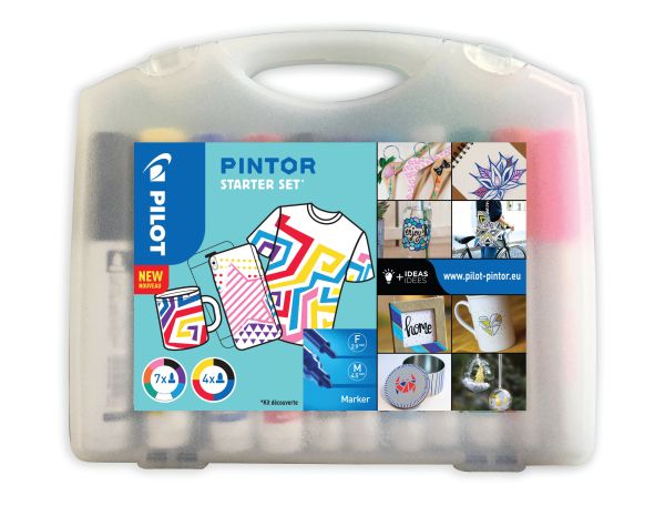 PILOT Pintor Starter Set M/F S11/0537687 11-teilig