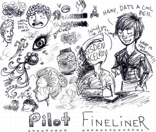 PILOT Fineliner 0.4mm SW-PPF-B schwarz