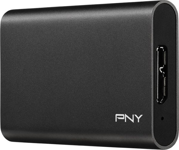 PNY Elite USB 3.1 Gen1 240GB PSD1CS1050-240-FFS Portable SSD dark-grey