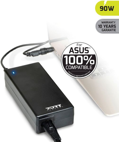 PORT PowerSupply 90W- ASUS 900007-AS black