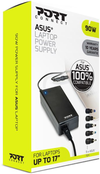 PORT PowerSupply 90W- ASUS 900007-AS black