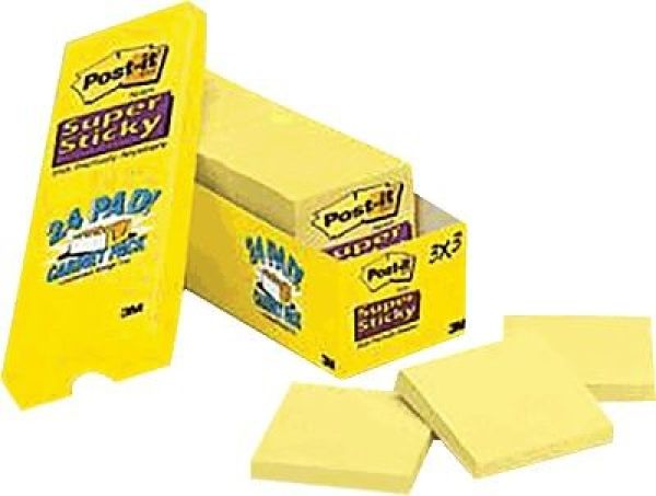 POST-IT Haftnotizen Z-Notes 48x48mm 622-SY24 Super Sticky Promo 24x90 Blatt