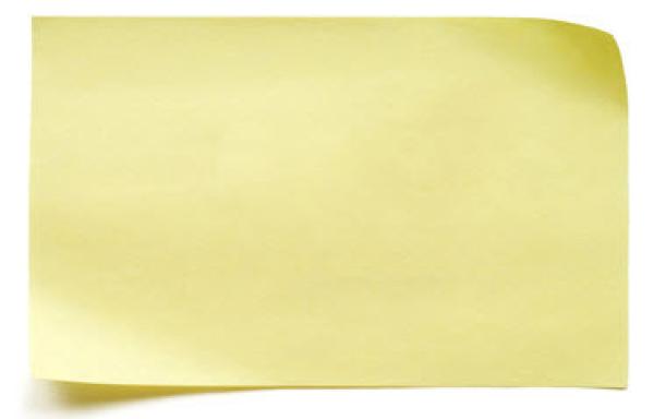 POST-IT Block 76x127mm 655Y gelb/100 Blatt