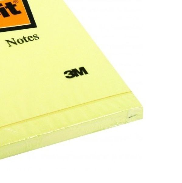 POST-IT Block 102x152mm 659Y gelb/100 Blatt