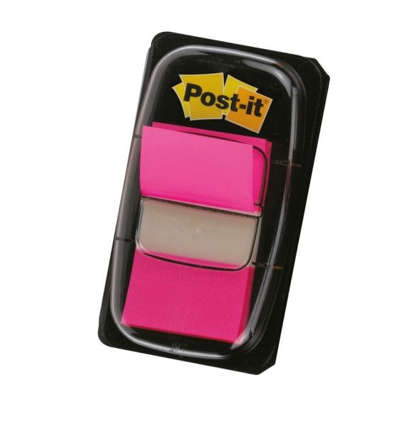 POST-IT Index Tabs 25,4x43,2mm 680-21 pink/50 Tabs