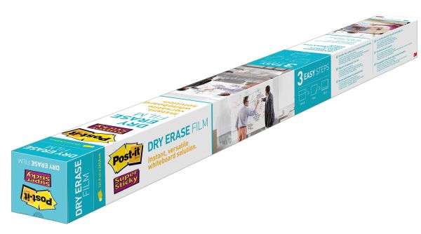 POST-IT Super Sticky Dry Erase Film DEF8X4-EU Gloss white 1219x2438mm