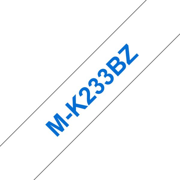 PTOUCH Band, nicht lam. blau/weiss M-K233BZ zu PT-65/75/85/110 8m x 12 mm