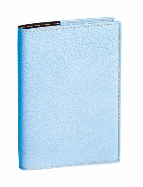 QUO-VADIS Agenda Randonnee Club 2025 003681Q 1W/2S hellblau FR 9x12.5cm